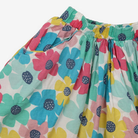 Skirt twirly large colourful flowers