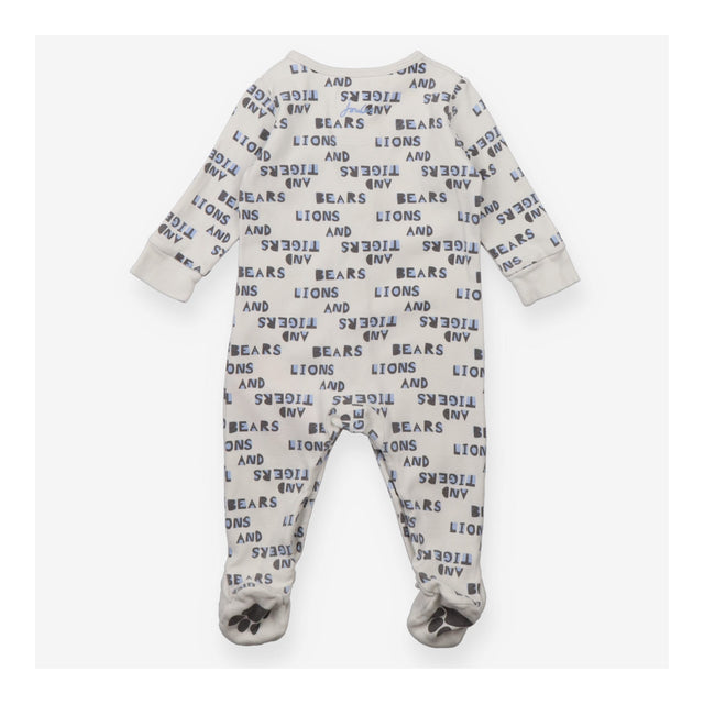 Lions, Bears and Tigers Sleepsuit 