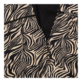 Mint Velvet Savannah Zebra Print Puff Short Sleeve