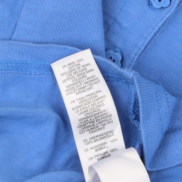 Blue T-shirt Frill Sleeves