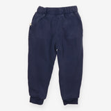 Joggers navy rainbow stripe