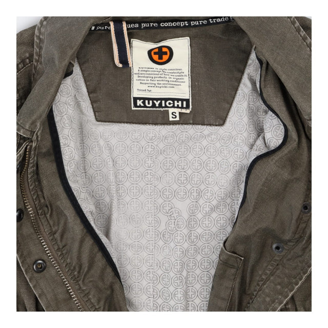 Denim Belted Coat Mid Length