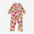 Jersey Pink Floral Onesie 