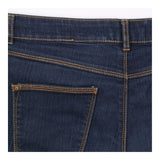 Camaïeu Dark Indigo Blue Stretch Denim Shorts