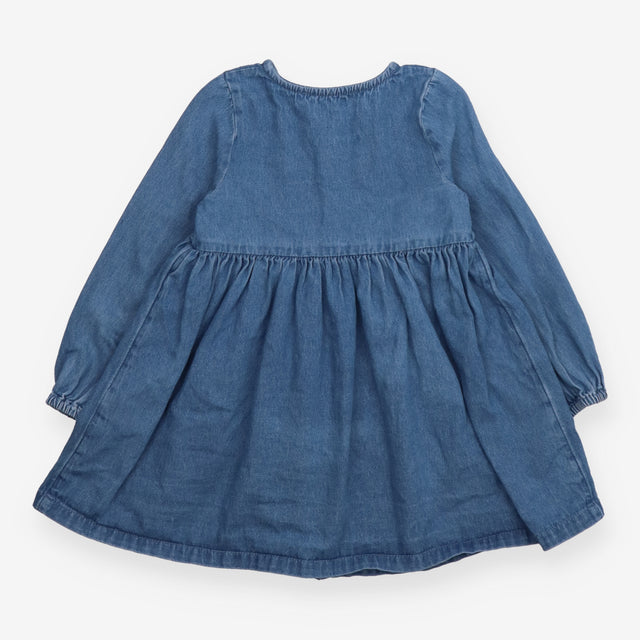 Dress Denim Yoke Unicorn and Rainbow
