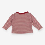 Red striped t-shirt