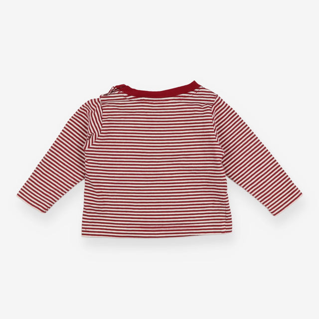 Red striped t-shirt