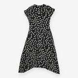 Jigsaw Black V‑Neck Midi Summer Dress