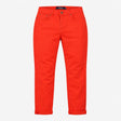 Bright Red Stretch Denim Slim Leg Petite Jeans ```