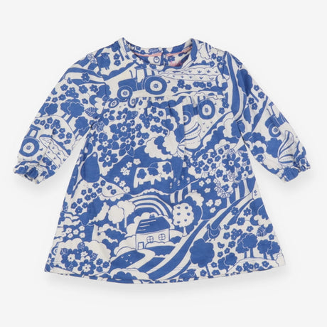 Blue Farm Dress Long Sleeve 