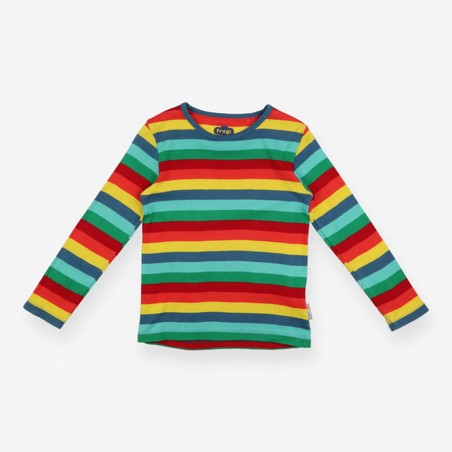 Long sleeve t-shirt rainbow striped