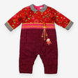 Catimini Padded woven romper retro floral