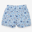 Shorts blue sunflower
