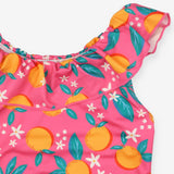 Swimsuit pink oranges