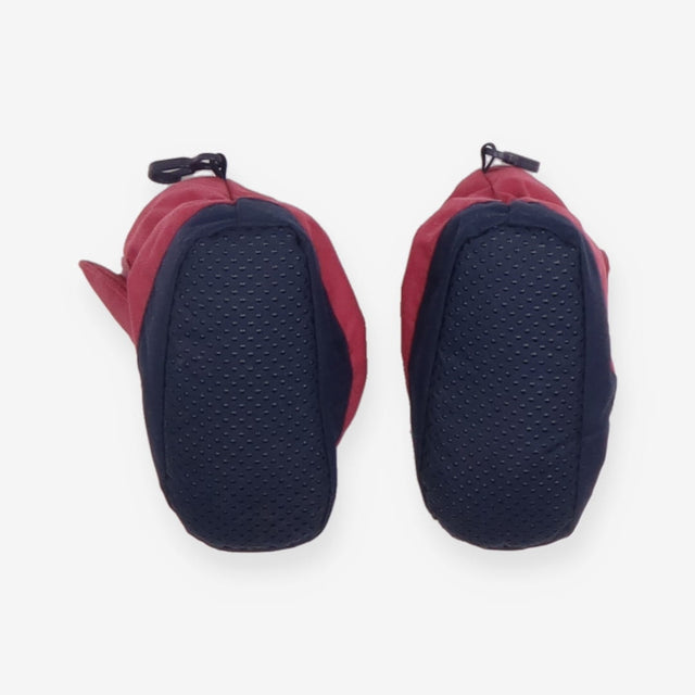Pram boots pink navy