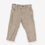 Trousers cord sand