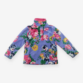 Quarter Zip Fleece - Floral