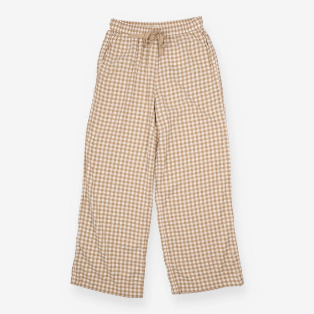 Uniqlo x Princesse Tam Tam Trousers Beige Gingham 