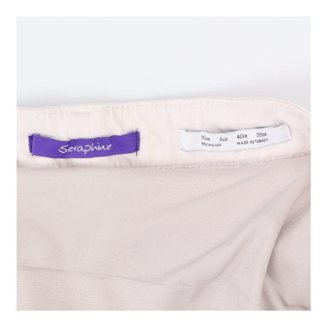 Maternity Denim Shorts - Stone