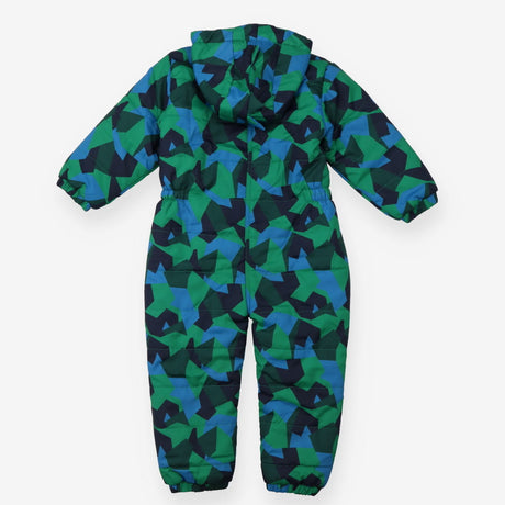 Puddlesuit Padded with Fleece Lined Hood, Green an