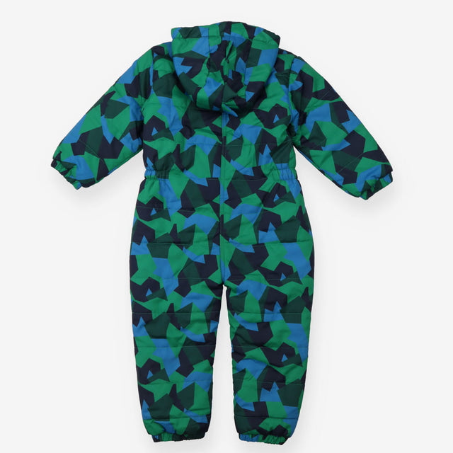 Puddlesuit Padded with Fleece Lined Hood, Green an