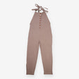 Stone ribbed dungarees
