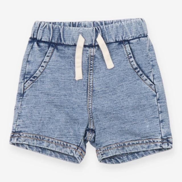 Shorts Chambray with White Drawstring