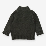 Chunky Knit Cable Sweater Green 