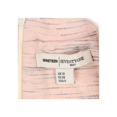 Pink Bessy Jumper Dress -Long Sleeve Flute Hem