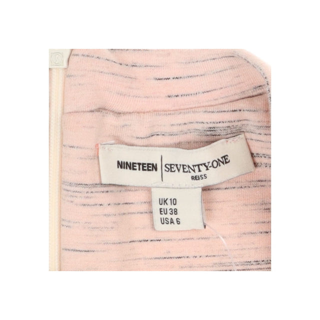 Pink Bessy Jumper Dress -Long Sleeve Flute Hem