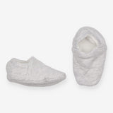 Slippers grey velour