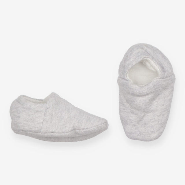 Slippers grey velour