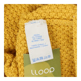 Sweater mustard with button details