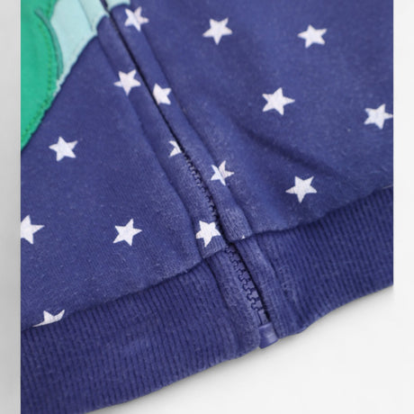 Blue Star Dino Zip Fleece