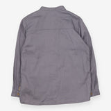 Grandad Shirt Grey with Dinosaur
