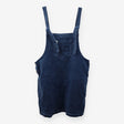 Blue Corduroy Mini Pini Dungaree Dress