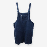 Blue Corduroy Mini Pini Dungaree Dress