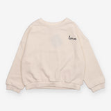 Cream "Love" Sweater