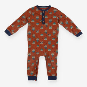 Sleepsuit brown chilly fox and friends