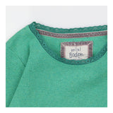 Long sleeve t-shirt green pointelle