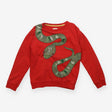 Sweater jersey red snake