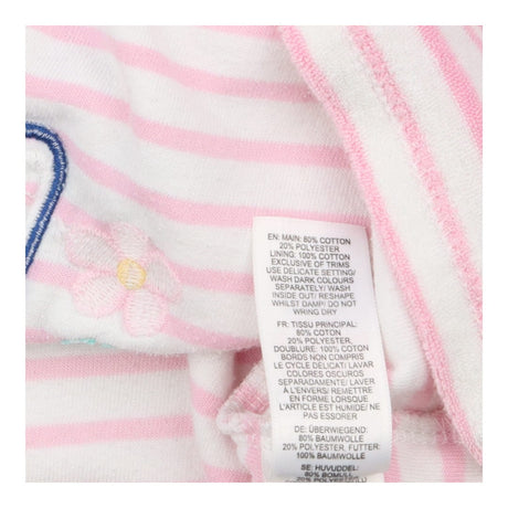 Cover up towelling pink stripe toucan