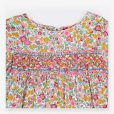 Dress Long Sleeve Pink and Yellow Floral