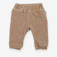 Joggers velour fawn