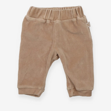 Joggers velour fawn