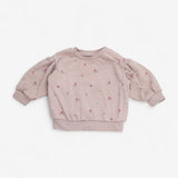 Outfit Jumper and Leggings Pink with Flower Print