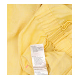 Jumpsuit Sleeveless Linen Blend Button Front Pocke