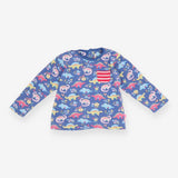 Blue Dinosaur Long Sleeve