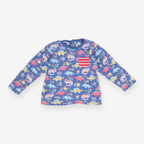Blue Dinosaur Long Sleeve