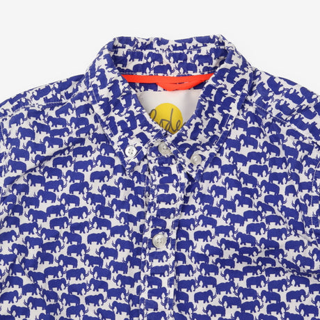 Blue Elephants Shirt